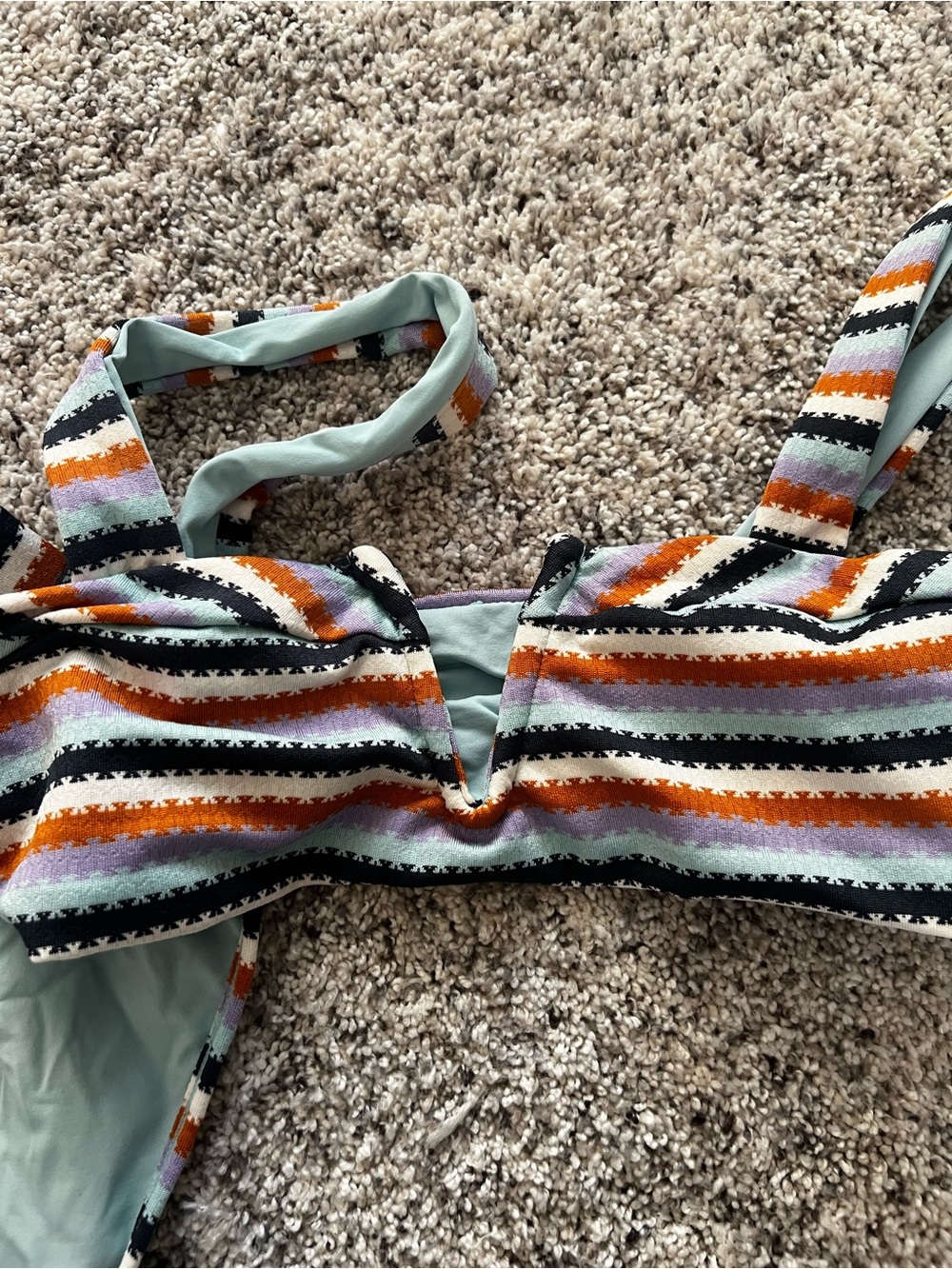 L*Space Bikini Lee Lee Top & Frenchie Bottom - Picture 4 of 6
